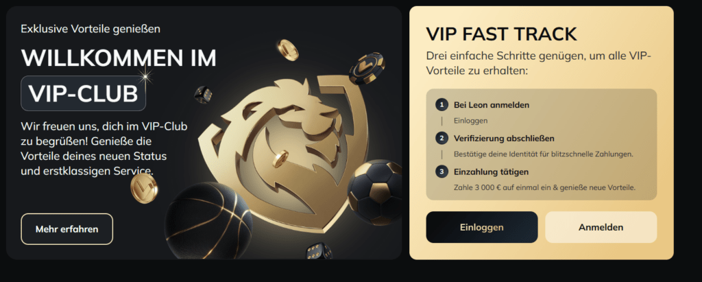leon casino de vip